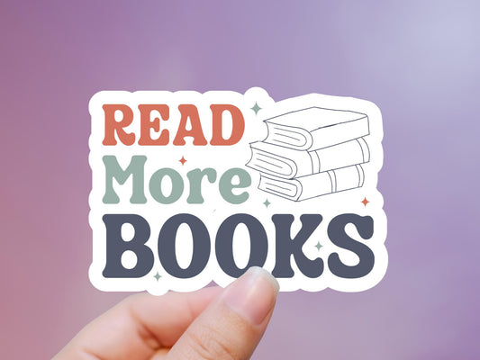 Read More Books Sticker
