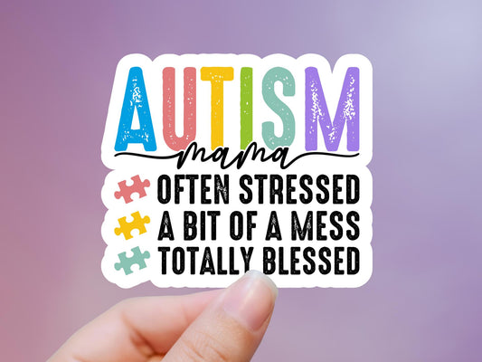 Autism Mama Sticker