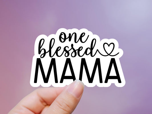 Blessed Mama Sticker