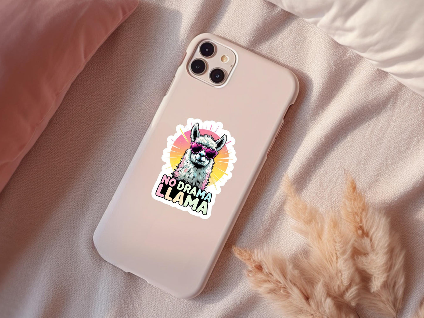 No Drama Llama Sticker