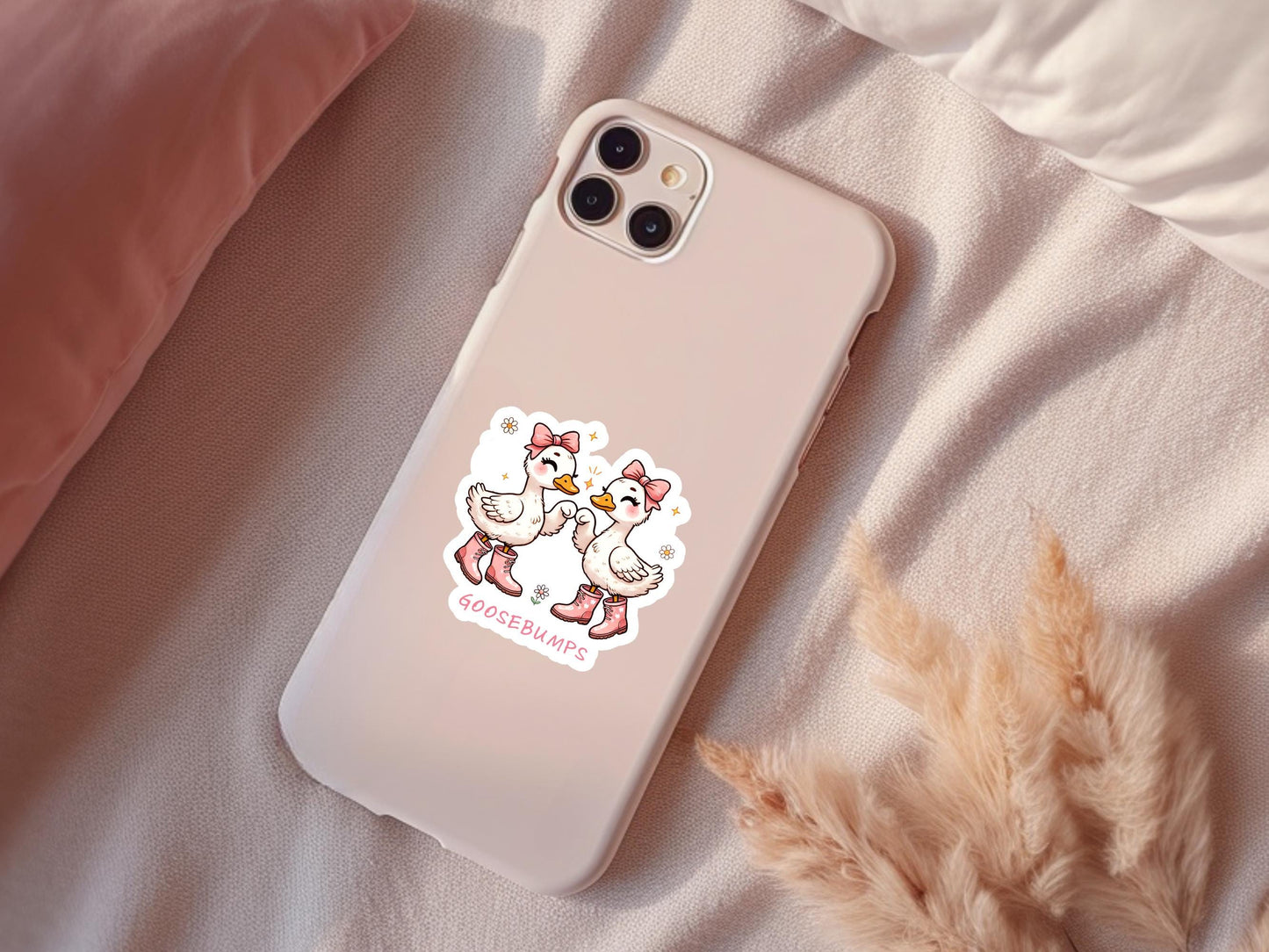 Goosebumps Cute Goose Sticker