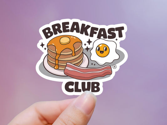 Breakfast Club Pancakes Bacon and Eggs Sticker