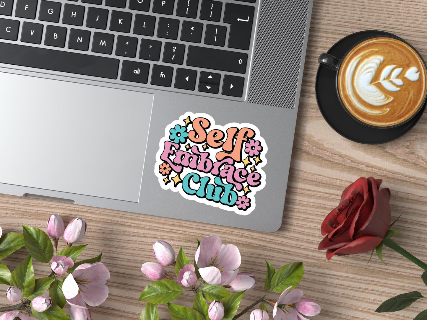 Self Embrace Club Sticker