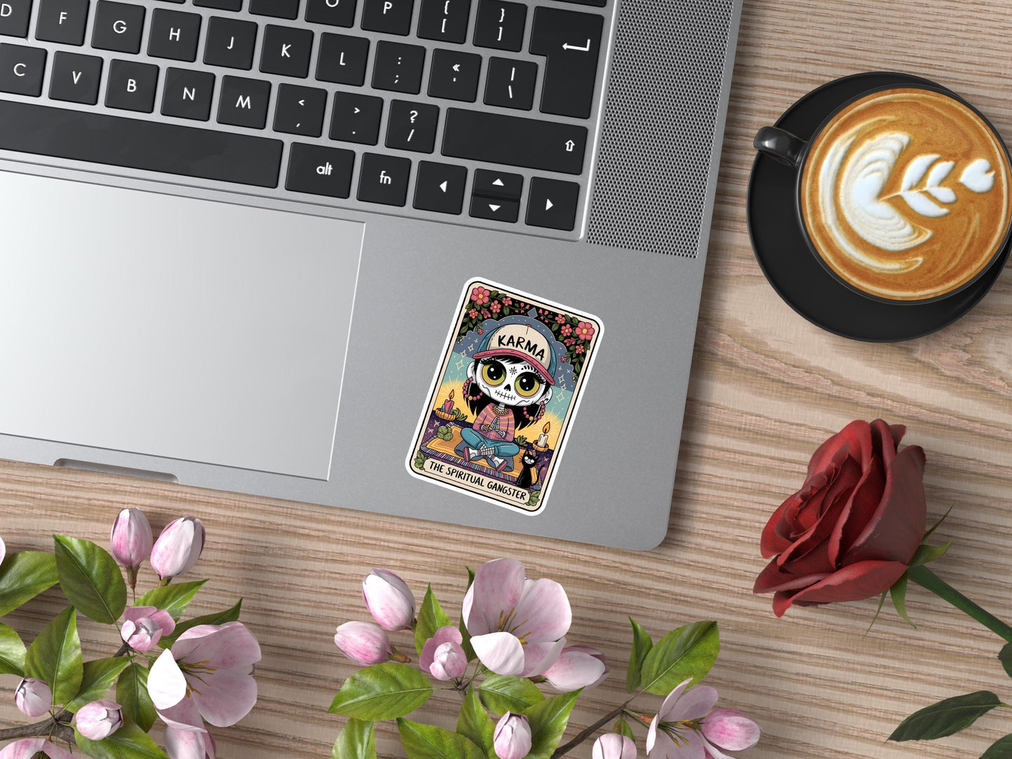 Karma Spiritual Gangster Sticker