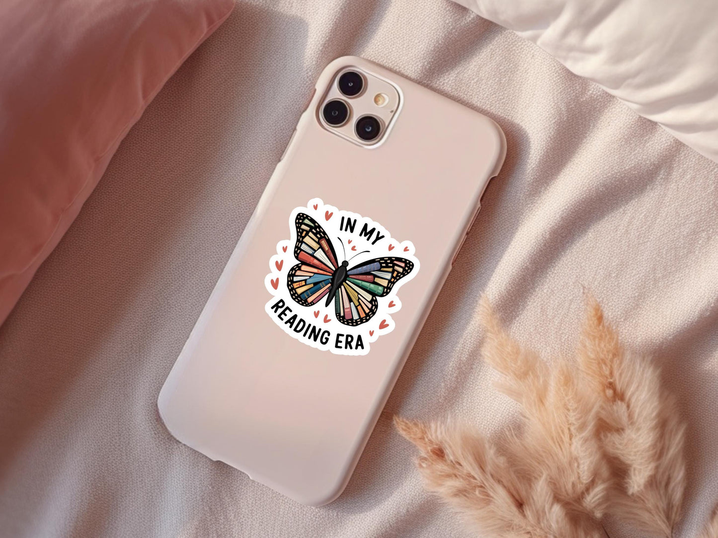 In My Reading Era Book Butterfly Sticker