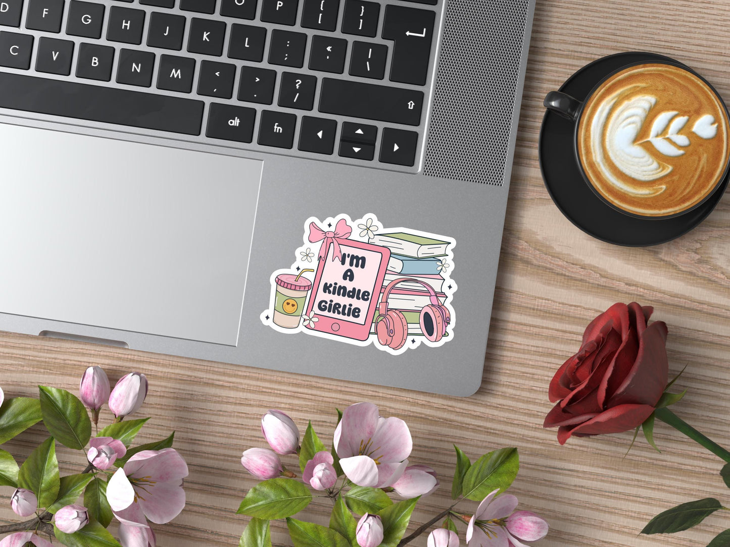 I'm A Kindle Girlie Sticker