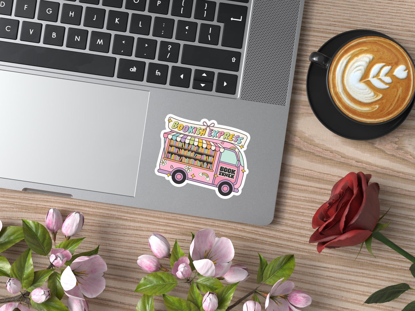 Bookish Express Reader Truck Sticker