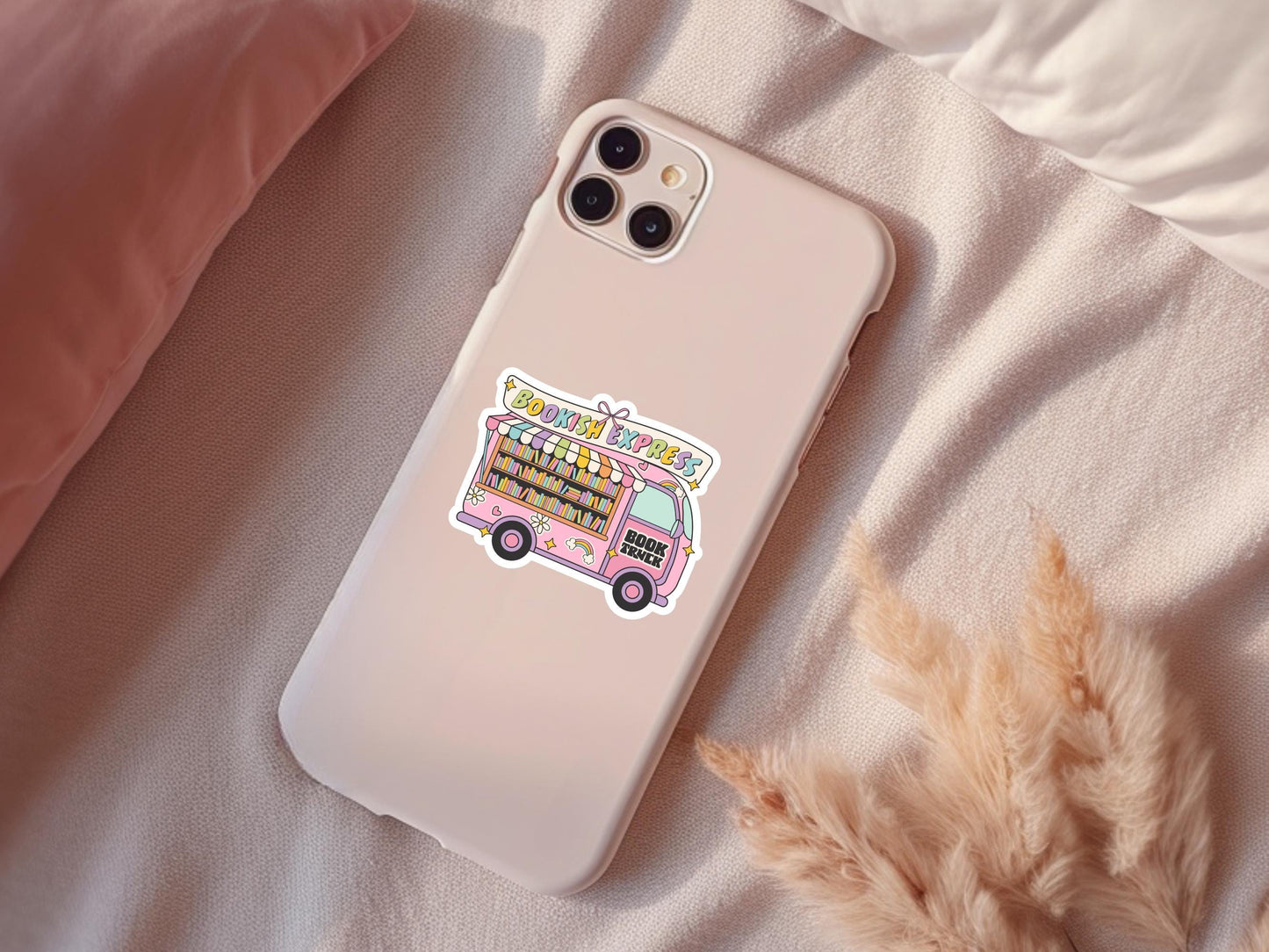 Bookish Express Reader Truck Sticker