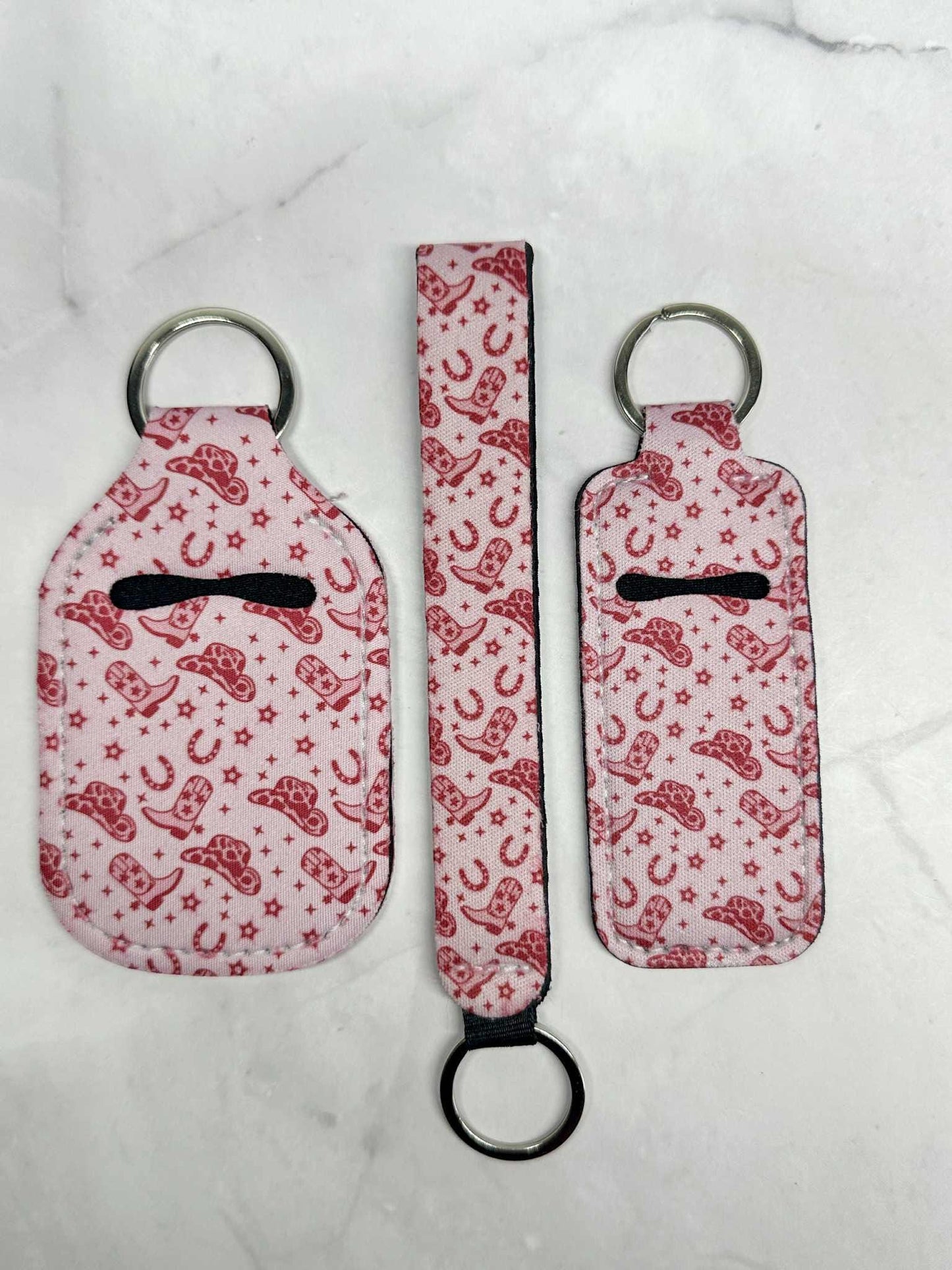 Hand Sanitizer Holder Combo, Lip Balm Keyring, Teacher Doorbell Holder, Sanitizer Keychain, Chapstick Holder