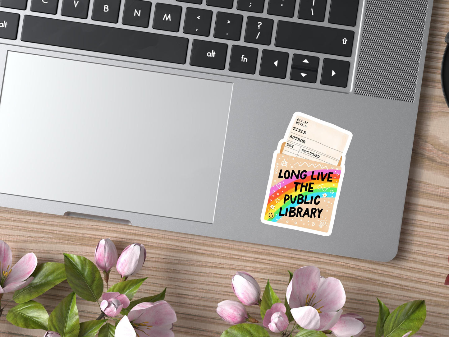 Long Live The Public Library Sticker