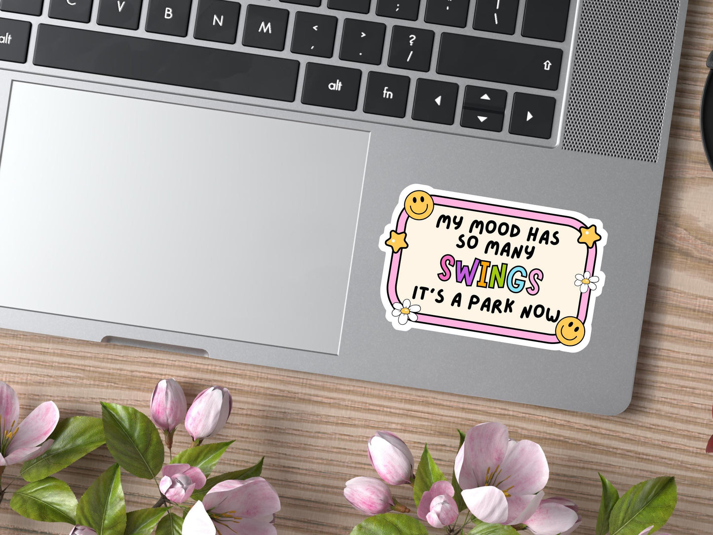 My Mood Has So Many Swings Sticker