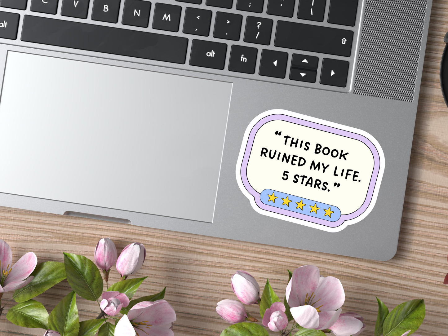 This Book Ruined My Life 5 Stars Sticker