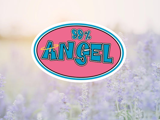 99% Angel Sticker
