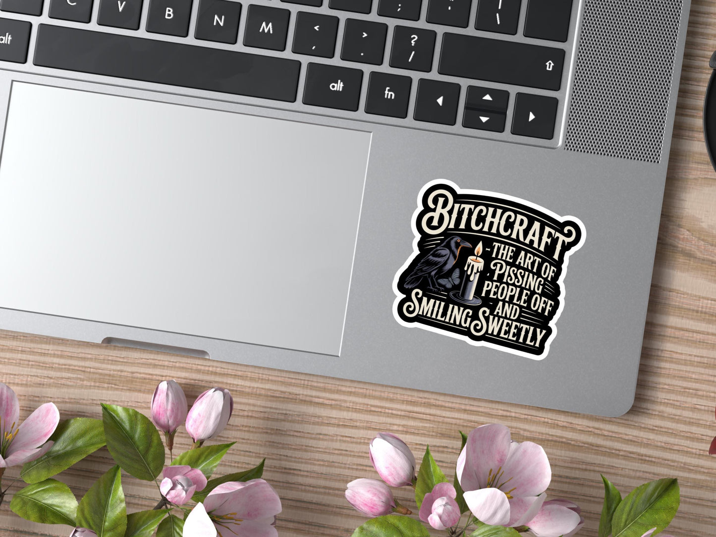 Bitchcraft Black Crow Sticker