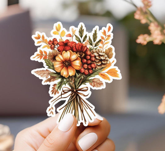 Fall Bouquet Sticker