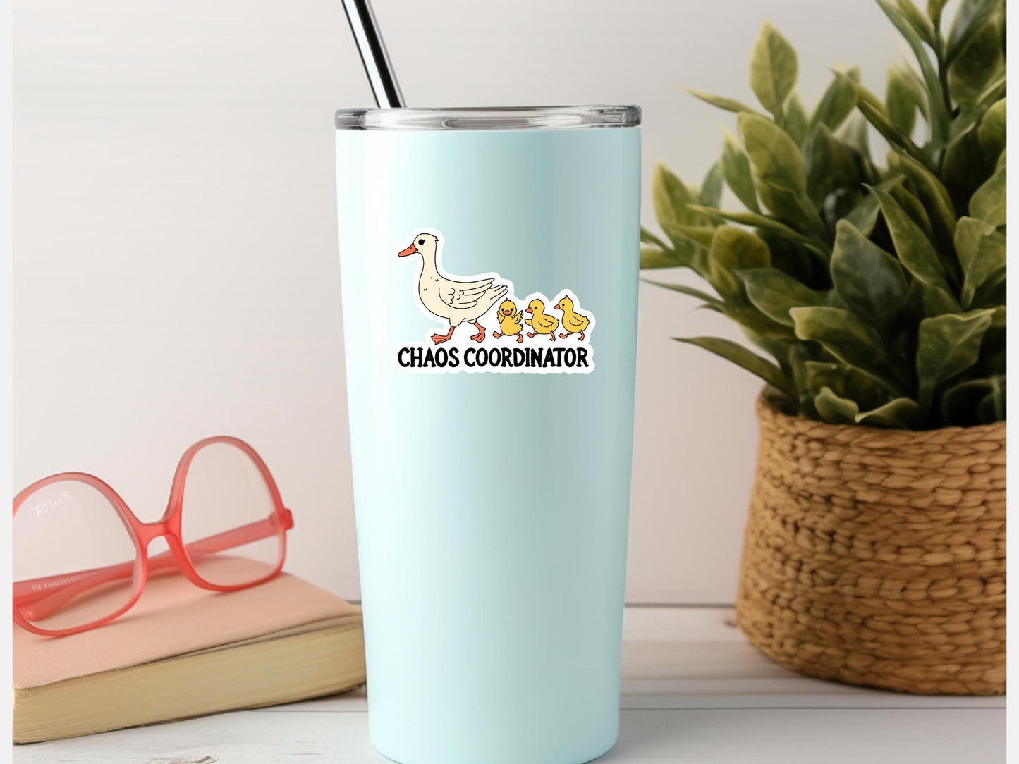 Chaos Coordinator Duck Sticker