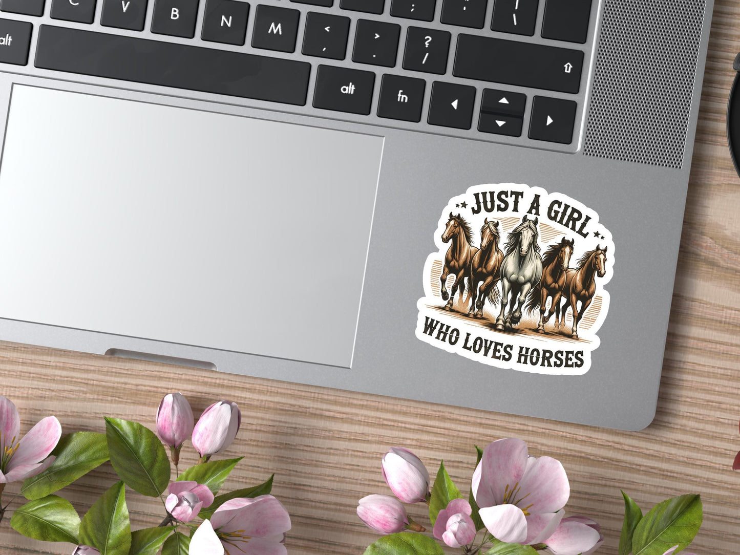Just A Girl Who Loves Horses Sticker