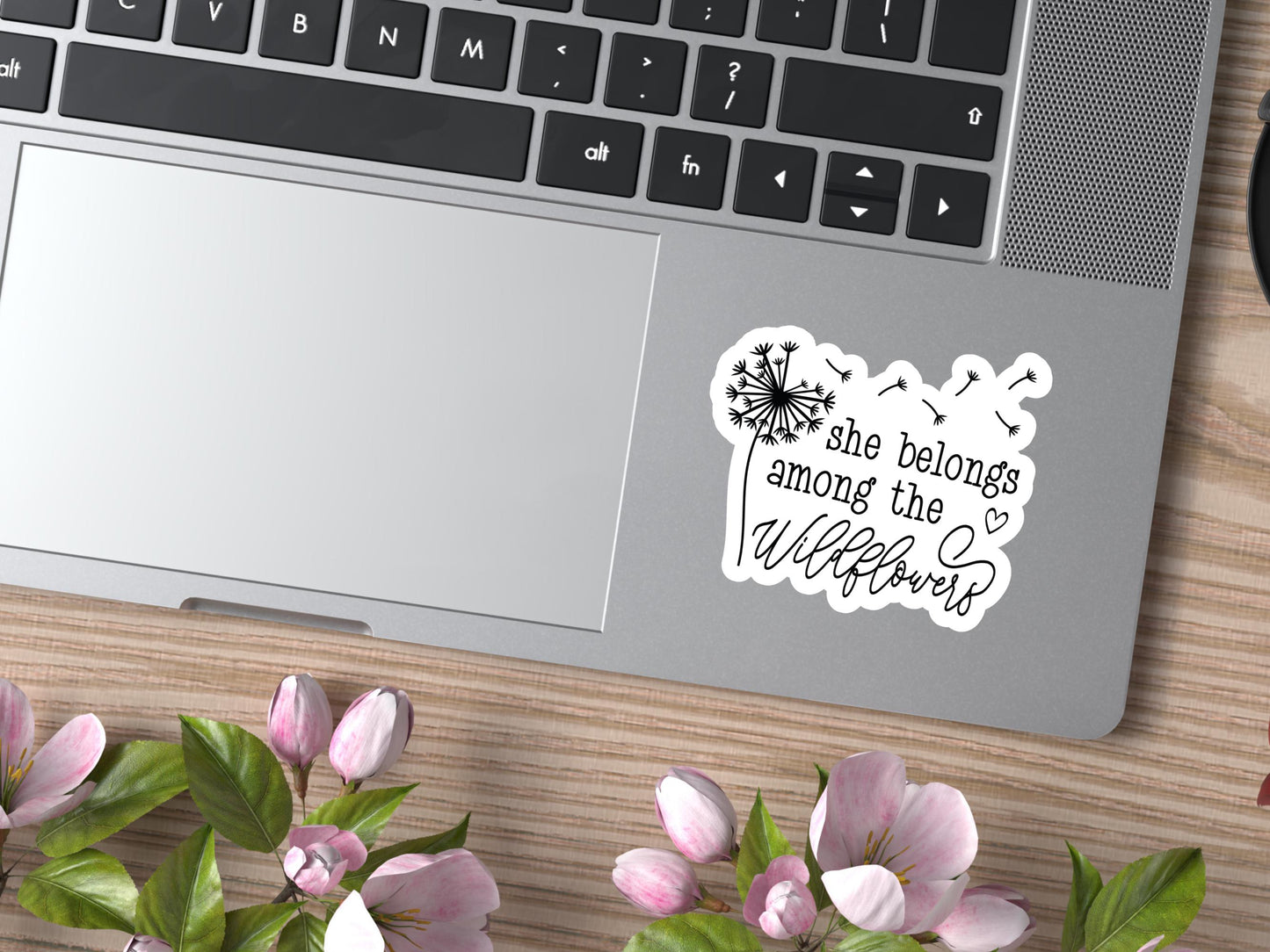 She Belongs Among The Wildflowers Sticker
