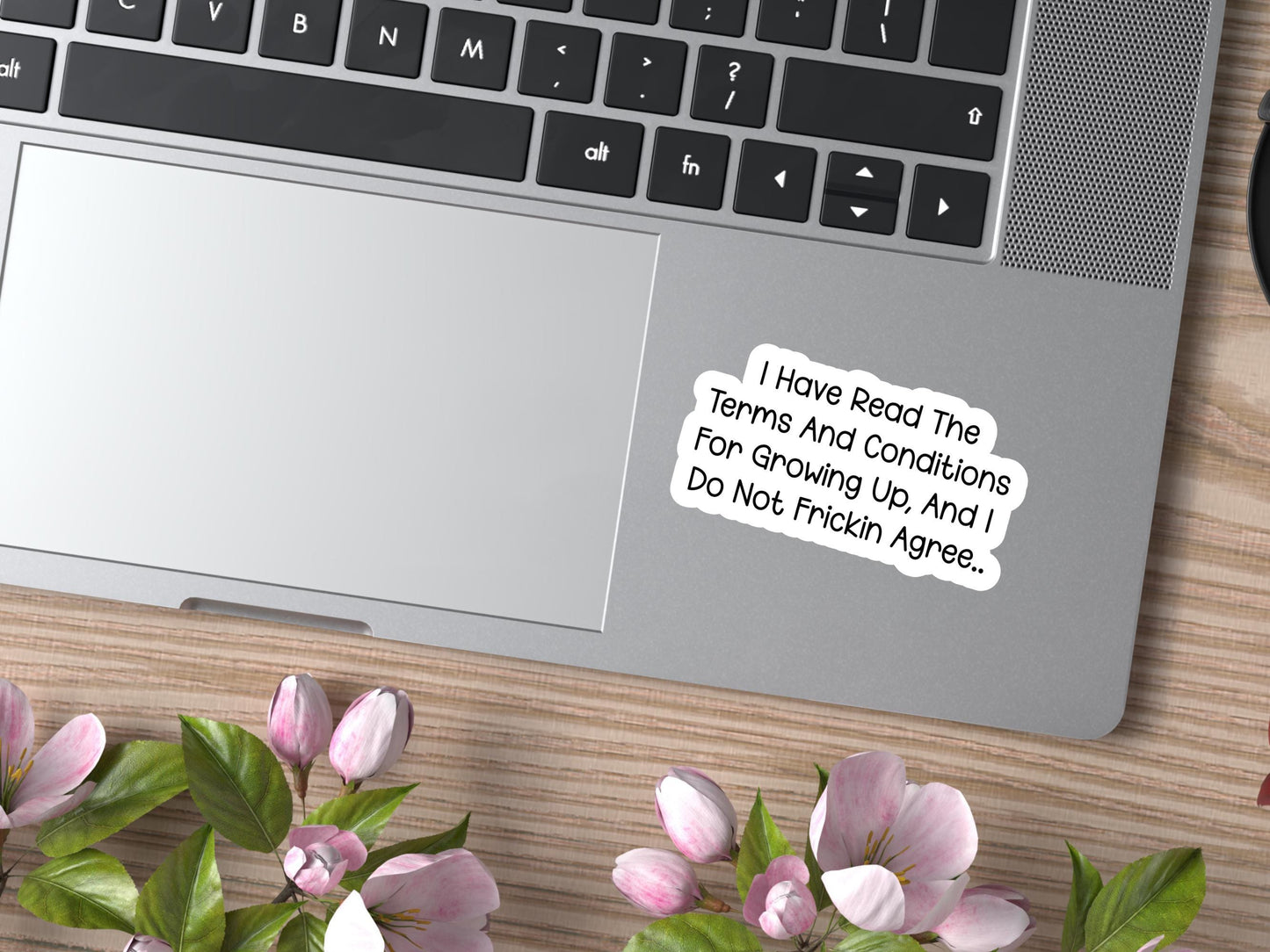 I Have Read The Terms And Conditions For Growing Up, And I Do Not Frickin Agree Sticker
