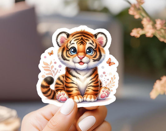 Cute Tiger Sticker