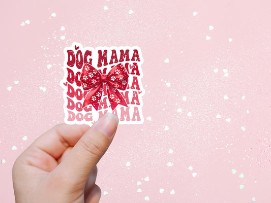 Dog Mama Valentine Sticker