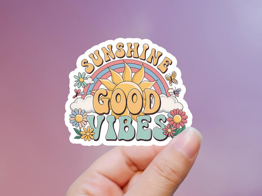 Sunshine Good Vibes Sticker