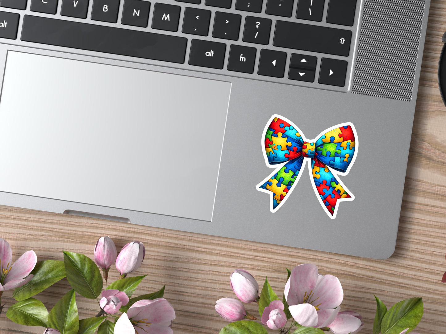 Autism Puzzle Bow
