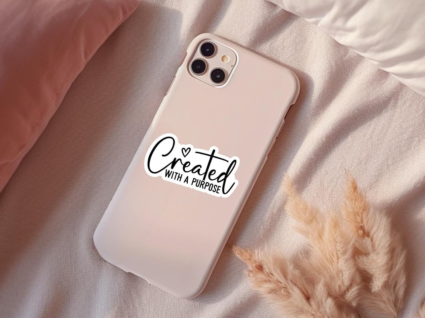 Created With A Purpose Sticker