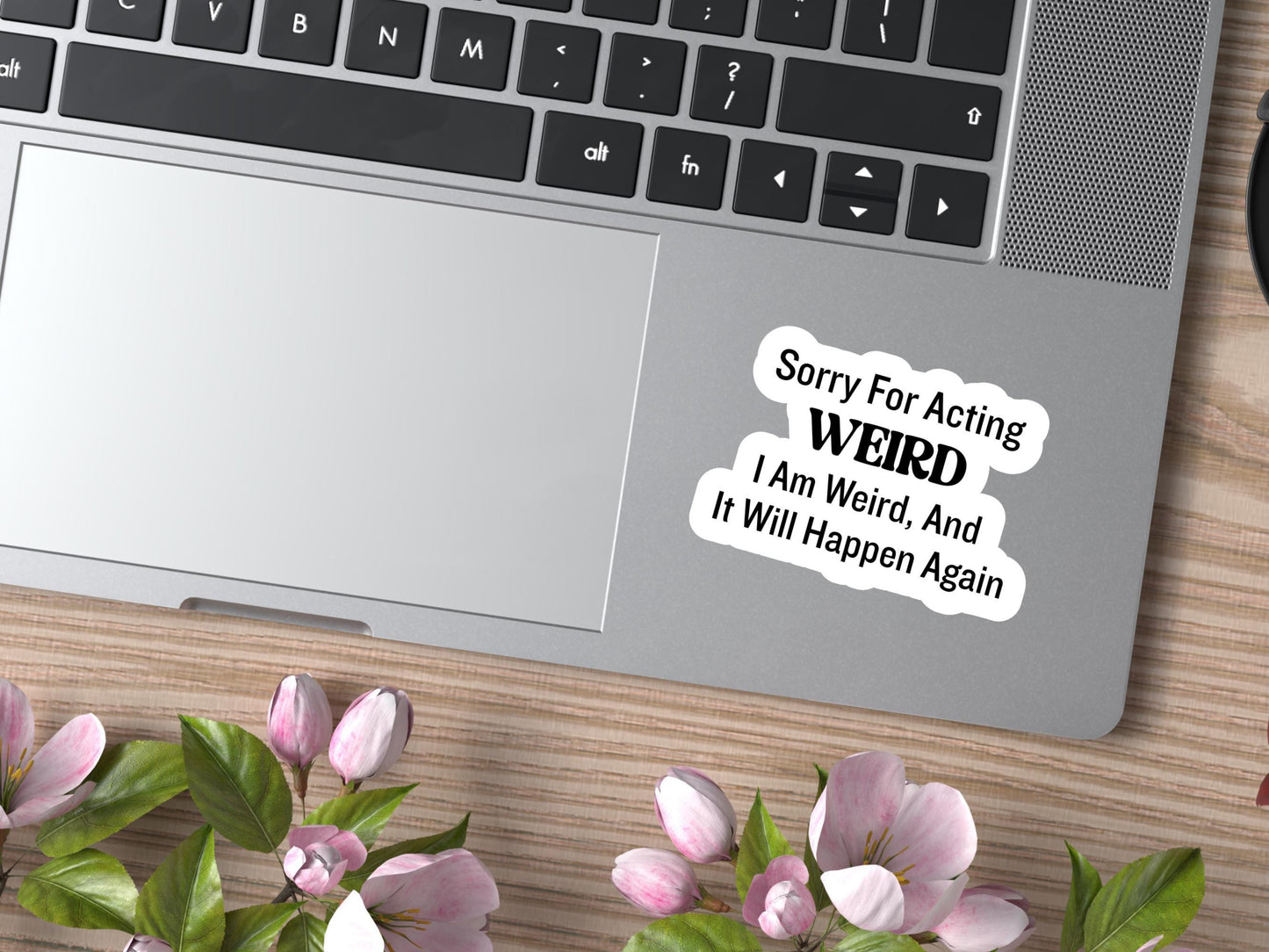 Sorry For Acting Weird Sticker