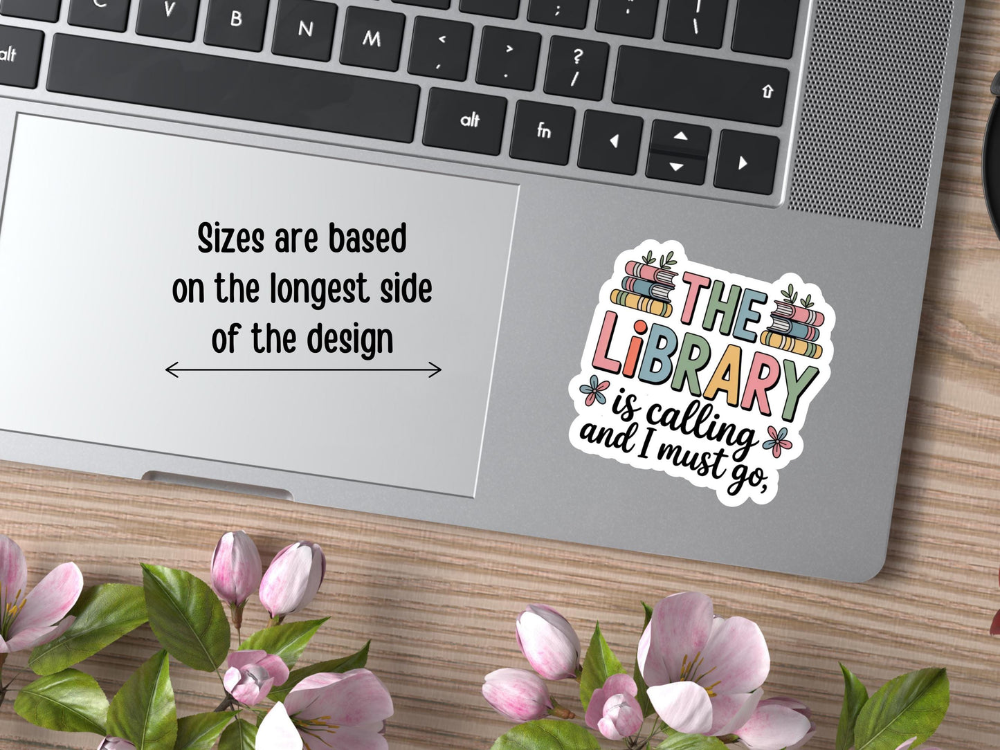 The Library Is Calling And I Must Go Sticker