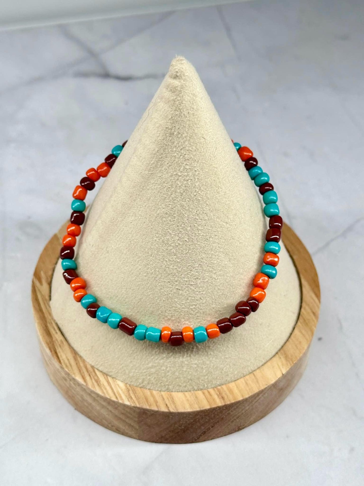 Single Strand Western Mixture Seed Bead Bracelet