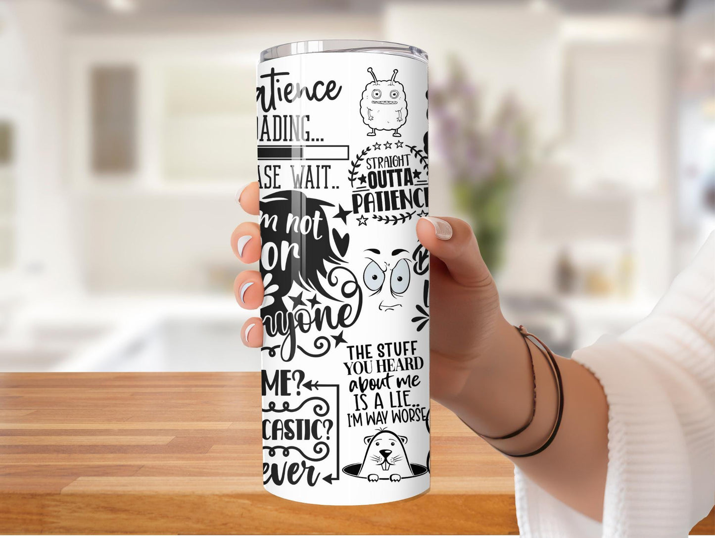 Sarcasm Funny Quotes 20oz Tumbler