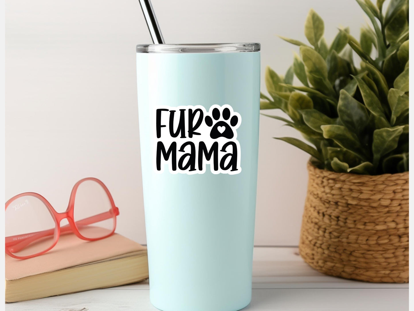 Fur Mum Sticker