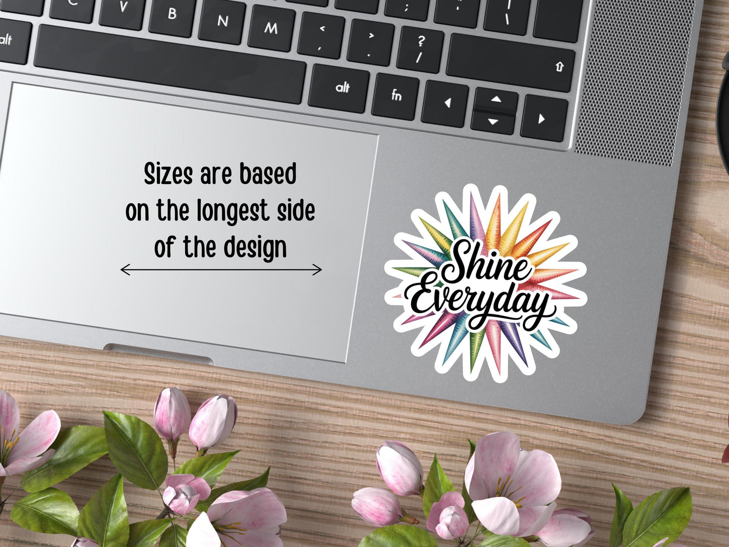 Shine Everyday Colorful Sun Sticker
