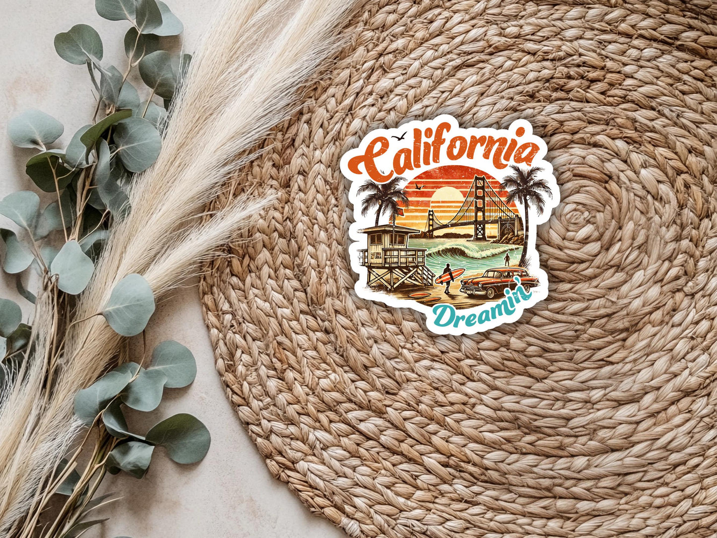California Dreamin' Sticker
