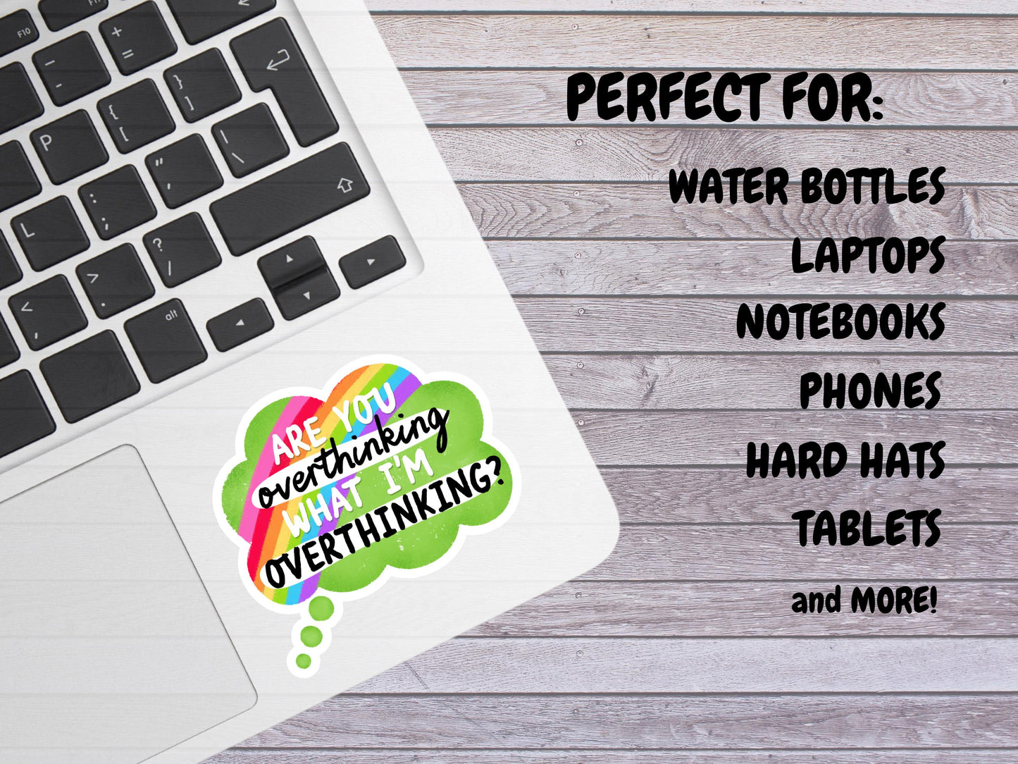 Are You Overthinking What I'm Overthinking Sticker