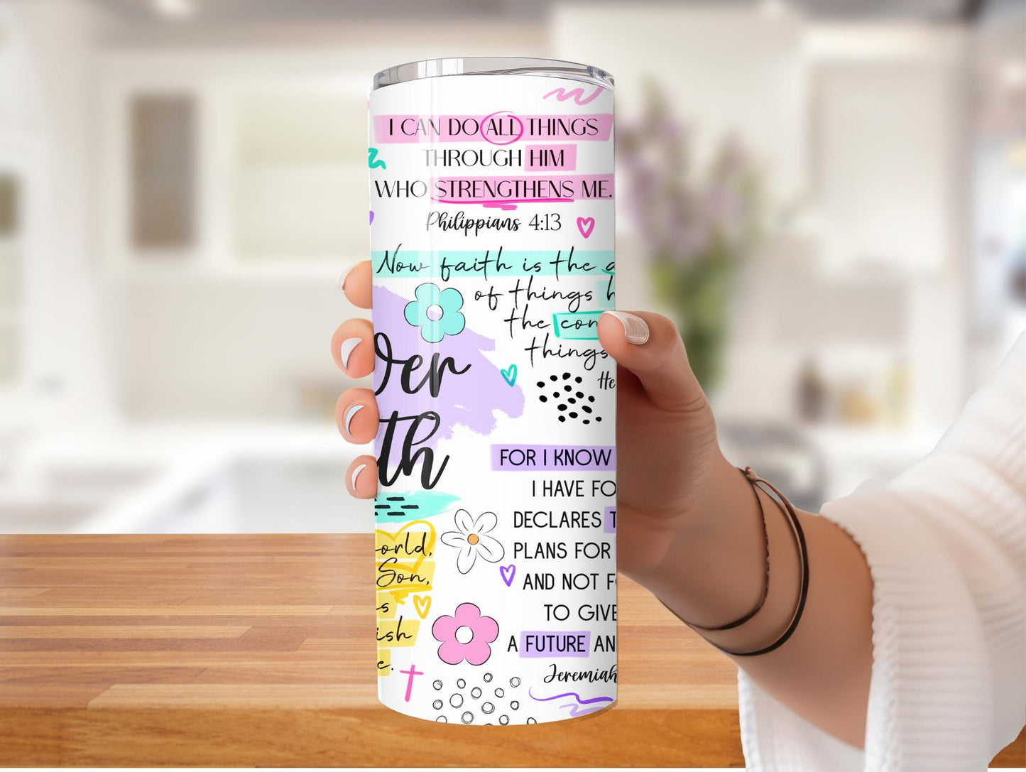 The Power Of Faith 20oz Tumbler