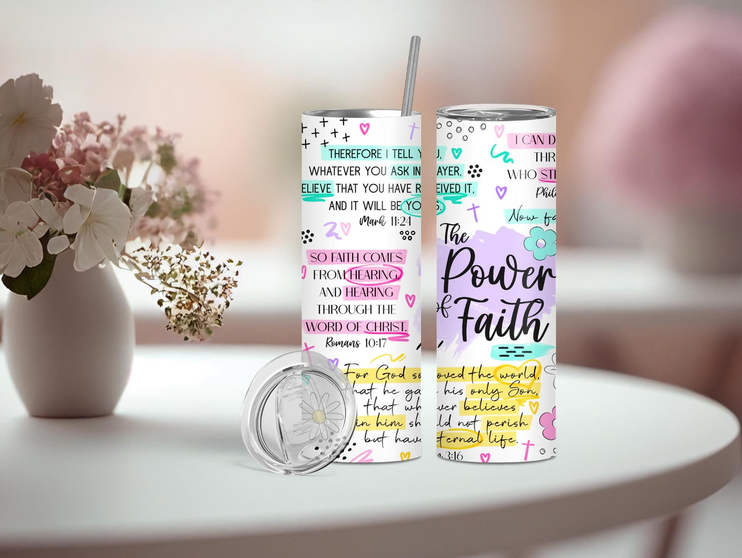 The Power Of Faith 20oz Tumbler