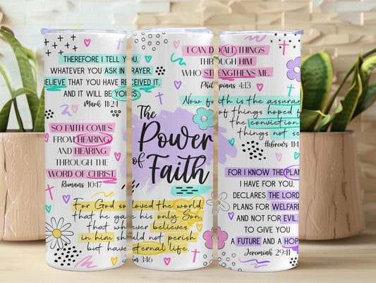 The Power Of Faith 20oz Tumbler