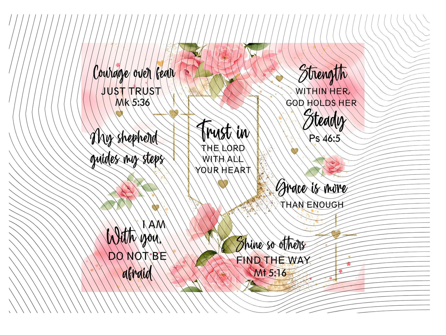 Trust In The Lord With All Your Heart 20oz Tumbler