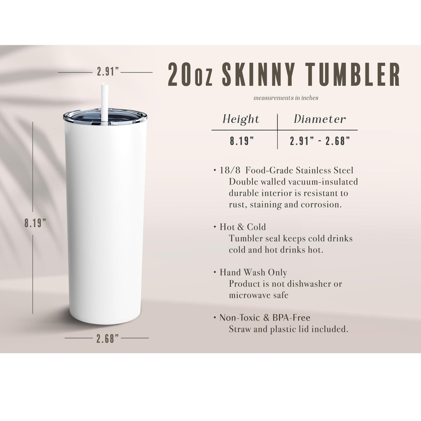 The Positive Mindset Inspirational 20oz Tumbler