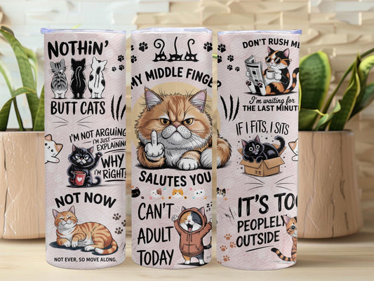 Sarcastic Cats 20oz Tumbler