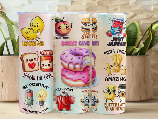 Funny Puns 20oz Tumbler