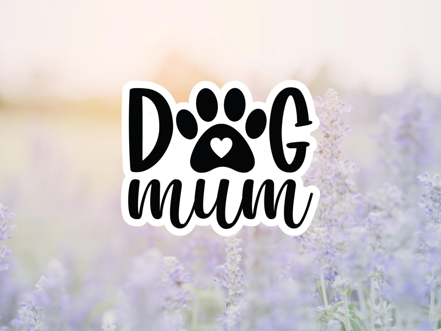 Dog Mum Sticker
