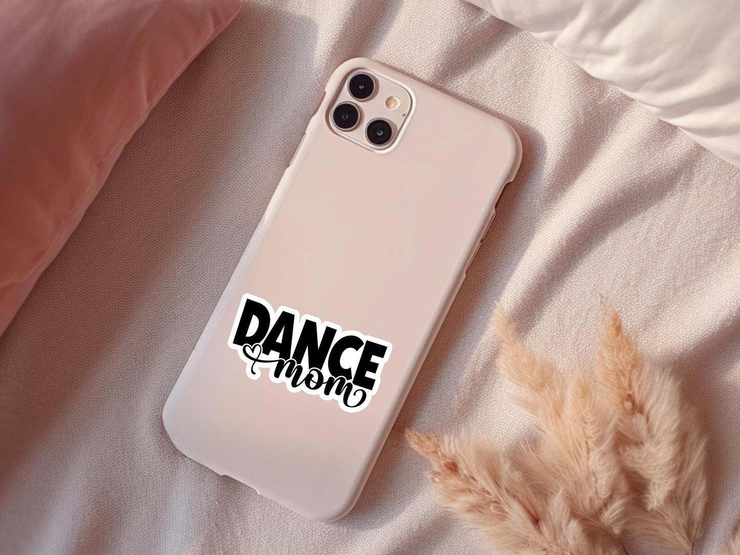 Dance Mom With Heart Sticker