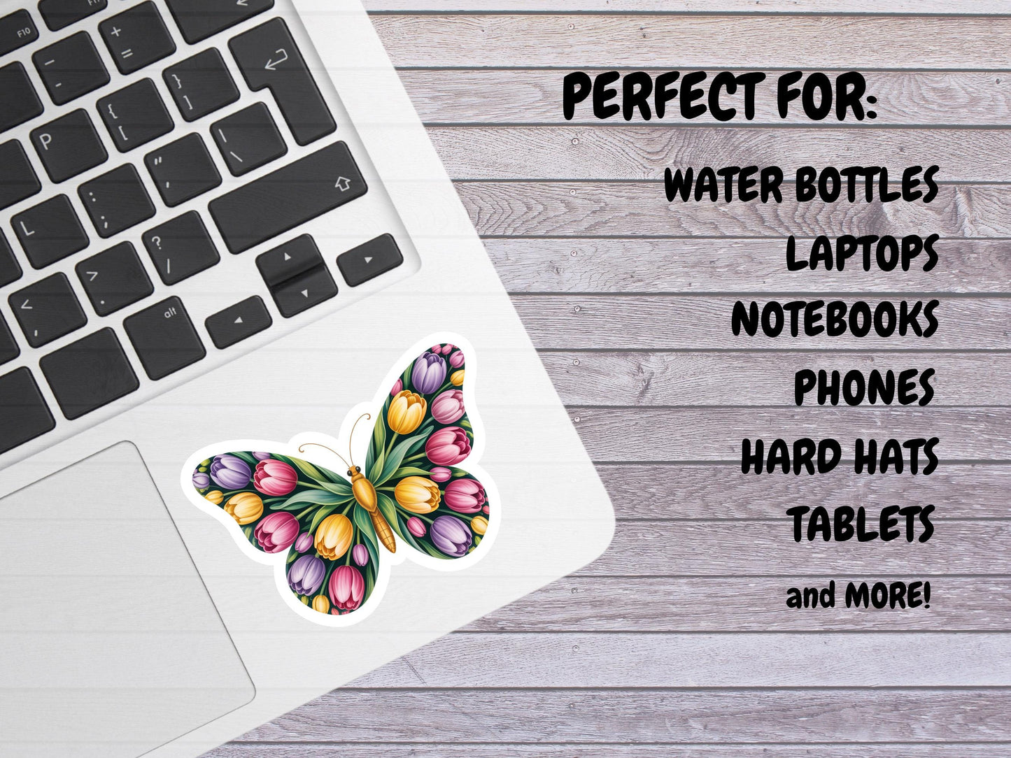 Tulip Butterfly  Sticker