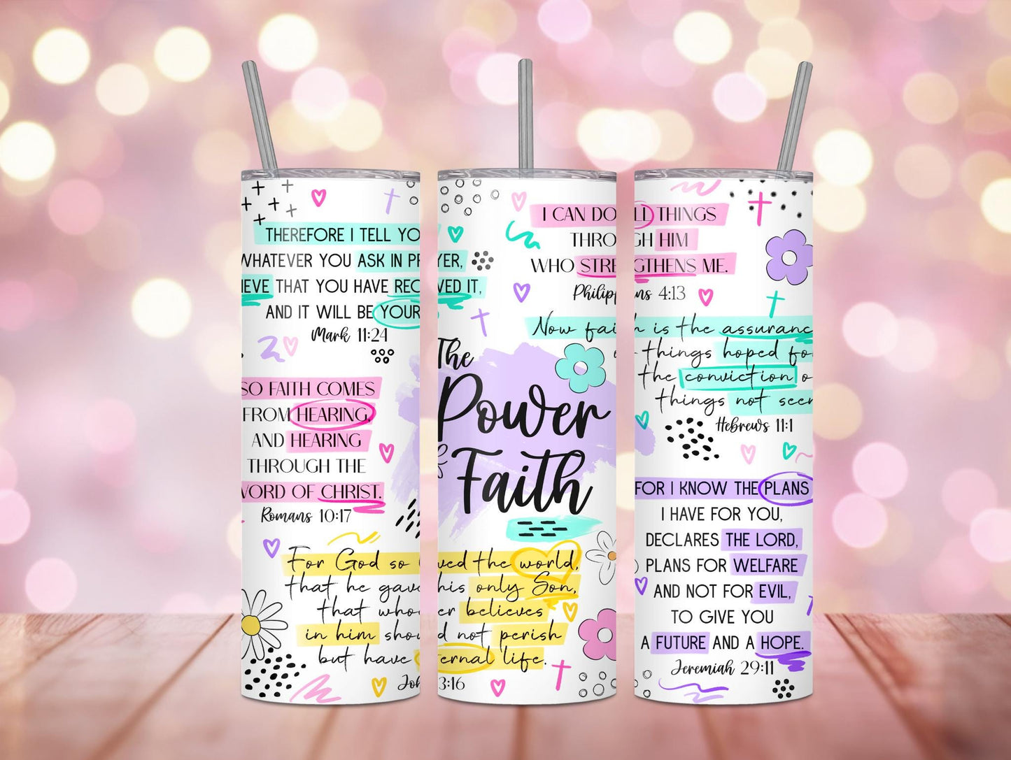 The Power Of Faith 20oz Tumbler