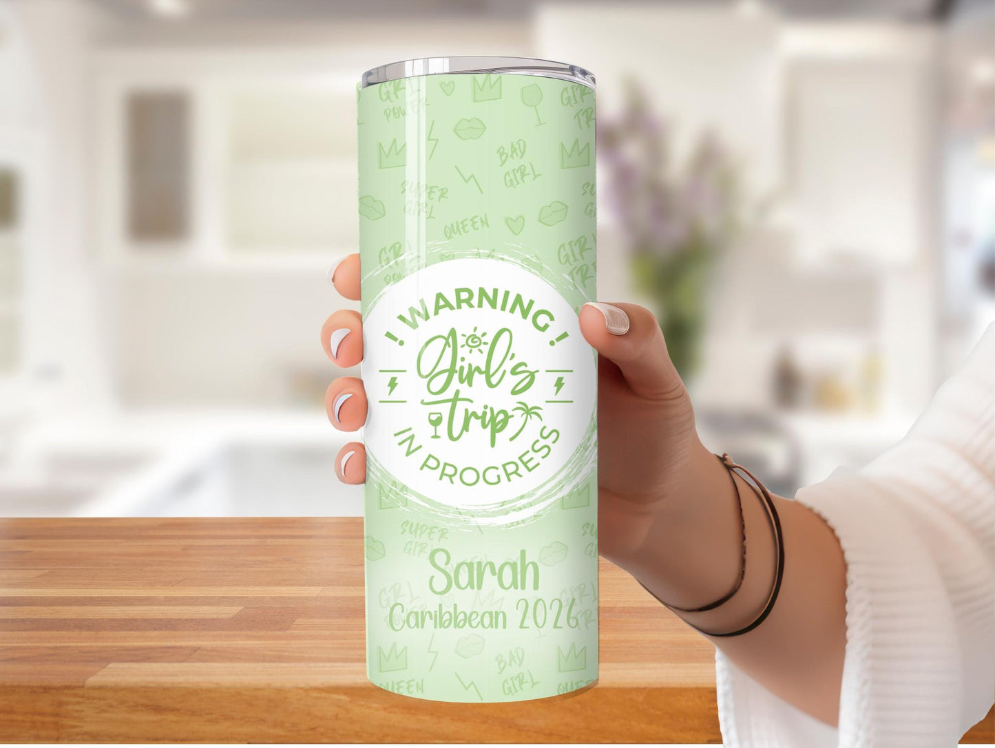 Wild One Girls Trip Personalized 20oz Tumbler