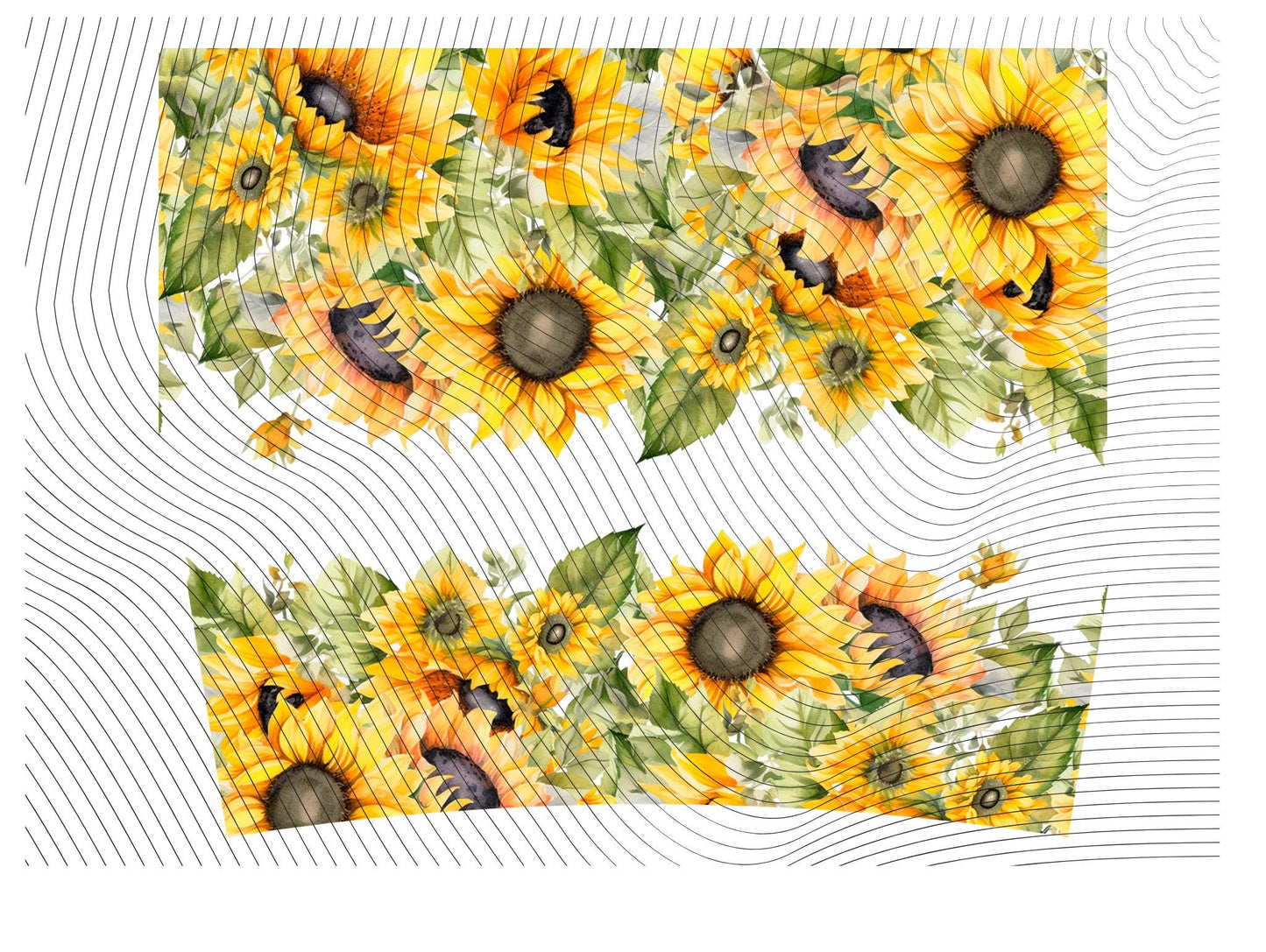 Yellow Sunflowers 40oz Tumbler