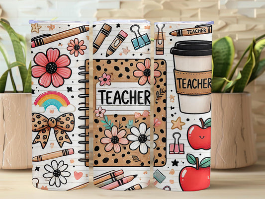 Teacher Notebook 20oz Tumbler